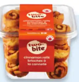 Walmart two-bite cinnamon rolls offer