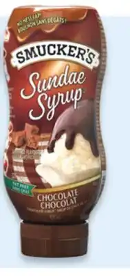 Walmart Smucker's Sundae Syrup offer