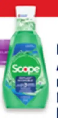Walmart Scope Outlast mouthwash offer