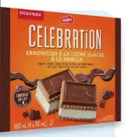 Walmart Celebration ice cream sandwiches offer