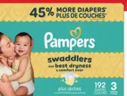 Walmart Pampers value pack Swaddlers diapers offer