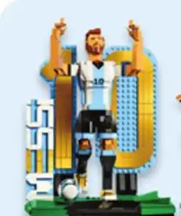 Walmart LEGO Lionel Messi or Cristiano Ronaldo Soccer Legend offer