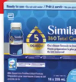 Walmart Similac 360 Total Care step 1or 2 ready to feed formula offer