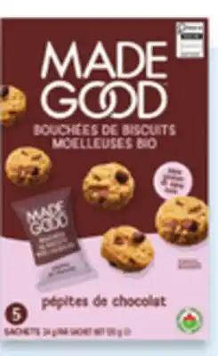 Walmart MadeGood Cookies Crackers offer