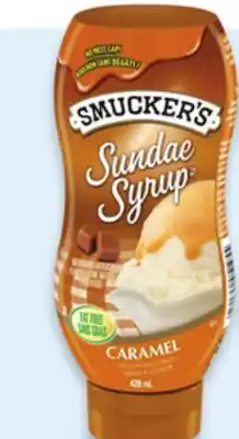 Walmart Smucker's Sundae Syrup offer
