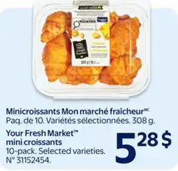 Walmart Your Fresh Market mini croissants offer
