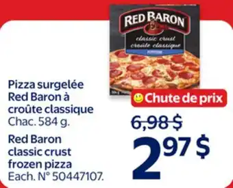 Walmart Red Baron Classic Crust Frozen Pizza offer