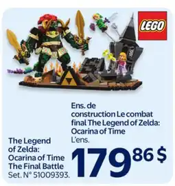 Walmart Lego The Legend of Zelda Ocarina of time the final battle offer