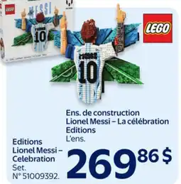 Walmart Lego Editions Lionel Messi-Celebration offer