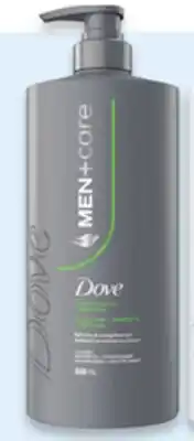 Walmart Dove Men+ Care Shampoo offer