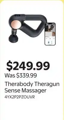 Walmart Therabody Theragun Sense Massager offer