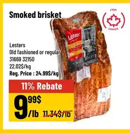 Mayrand Smoked Brisket offer