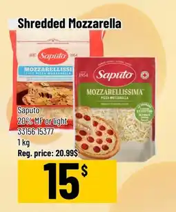 Mayrand Shredded Mozzarella offer