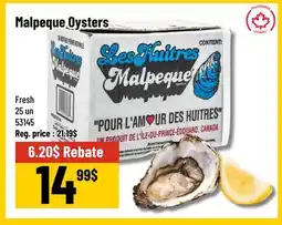 Mayrand Malpeque Oysters offer