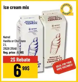 Mayrand Natrel Ice Cream Mix offer