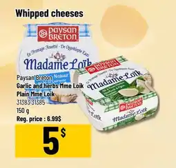 Mayrand Paysan Breton Whipped Cheeses offer