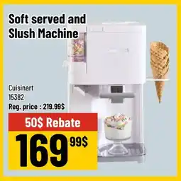 Mayrand Cuisinart Soft Serve & Slush Machine offer