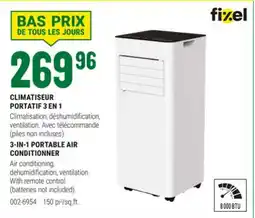 BMR CLIMATISEUR PORTATIF 3 EN 1 offer
