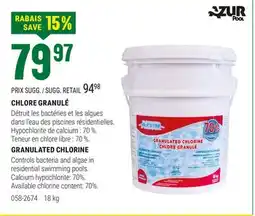 BMR CHLORE GRANULÉ offer