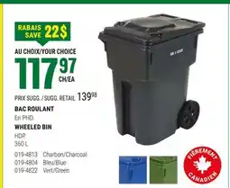 BMR BAC ROULANT offer
