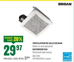 BMR VENTILATEUR DE SALLE DE BAIN offer