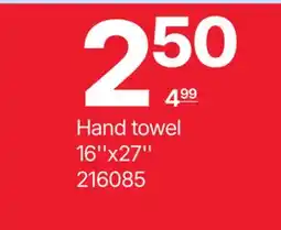 Rossy Hand towel offer