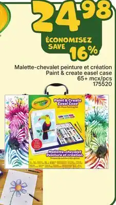 Rossy CRAYOLA Paint & create easel case offer