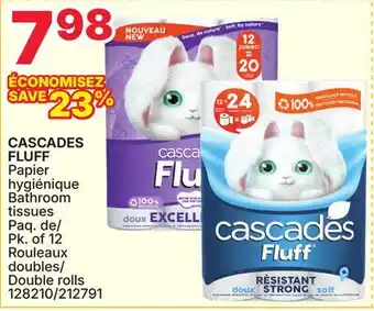 Rossy CASCADES FLUFF Bathroom tissues offer