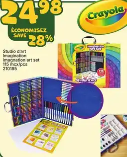 Rossy Crayola Imagnation art set offer