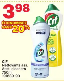 Rossy CIF Asst., cleaners offer