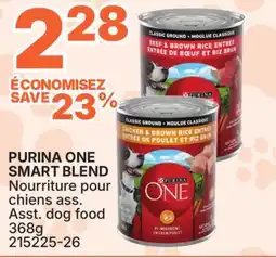 Rossy PURINA ONE SMART BLEND Asst. dog food offer