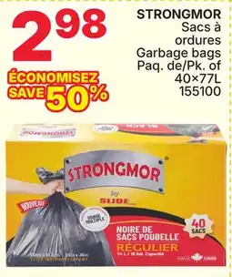 Rossy STRONGMOR Garbage bags offer