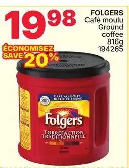 Rossy FOLGERS Ground coffee offer