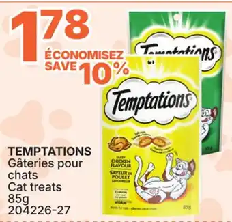 Rossy TEMPTATIONS Cat treats offer