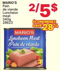 Rossy MARIO'S Pain de viande offer