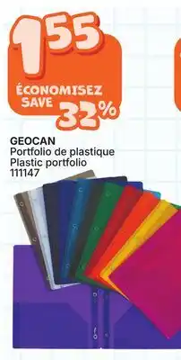 Rossy GEOCAN Portfolio de plastique offer