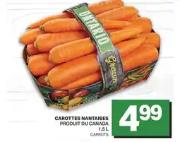 L'Intermarché CAROTTES NANTAISES | CARROTS offer