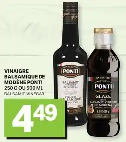 L'Intermarché VINAIGRE BALSAMIQUE DE MODÈNE | BALSAMIC VINEGAR, 250 G OU 500 ML offer