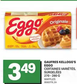 L'Intermarché GAUFRES EGGO | WAFFLES offer