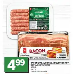 L'Intermarché BACON OU SAUCISSES À DÉJEUNER | BACON offer