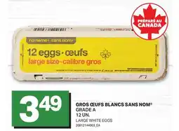 L'Intermarché GROS ŒUFS BLANCS | LARGE WHITE EGGS, 12 UN offer