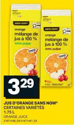 L'Intermarché JUS D'ORANGE | ORANGE JUICE offer