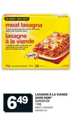 L'Intermarché LASAGNE À LA VIANDE | MEAT LASAGNA offer