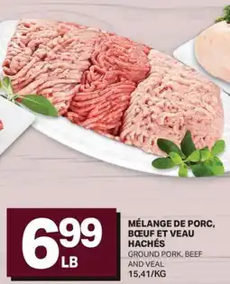 L'Intermarché MÉLANGE DE PORC, BŒUF ET VEAL HACHÉS offer