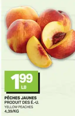 L'Intermarché PÊCHES JAUNES | YELLOW PEACHES offer