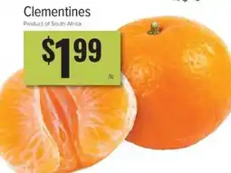 Produce Depot Clementines offer