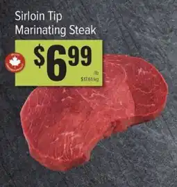 Produce Depot Sirloin Tip Marinating Steak offer