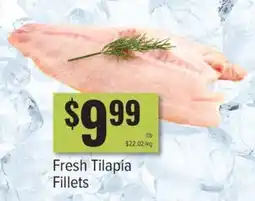Produce Depot Fresh Tilapia Fillets offer