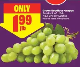 Chalo FreshCo Green Seedless Grapes offer