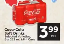 Quality Foods Coca-Cola Soft Drinks offer